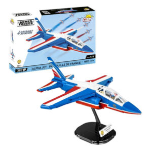 Set de construction Cobi - Alpha Jet Patrouille de France (387 pièces)