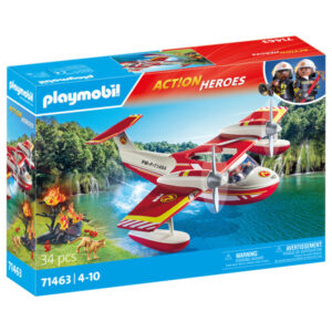 71463 - Playmobil Action Heroes - Hydravion avec pompier