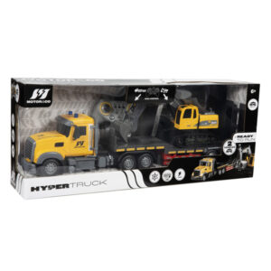 Camion et pelleteuse*