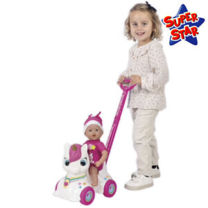 Poupon avec trotteur