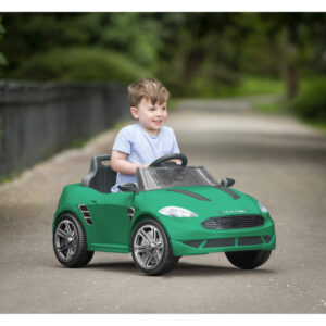 Voiture électrique verte