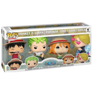 Pack 4 Pop ! One Piece