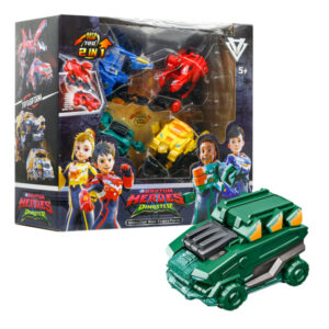 Pack 4 Dino roll transform