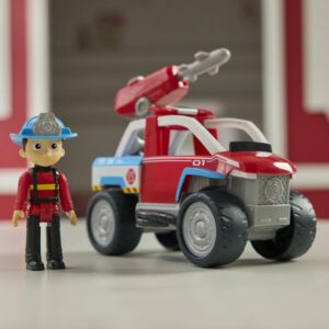 Véhicule et figurine fire rescue