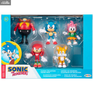 Coffret 5 figurines Sonic 6 cm